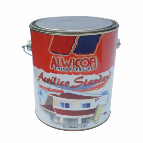 TINTA ACRILICA STANDARD 3.6L BRANCO NEVE
